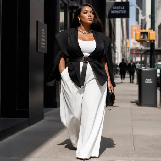 Oversized Blazer + Graphic Tee + Silk Midi Skirt