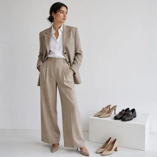 15 Professional Office Outfit Ideas to Elevate Your Work Wardrobe 3 Foundations of a Modern Corporate Capsule Wardrobe