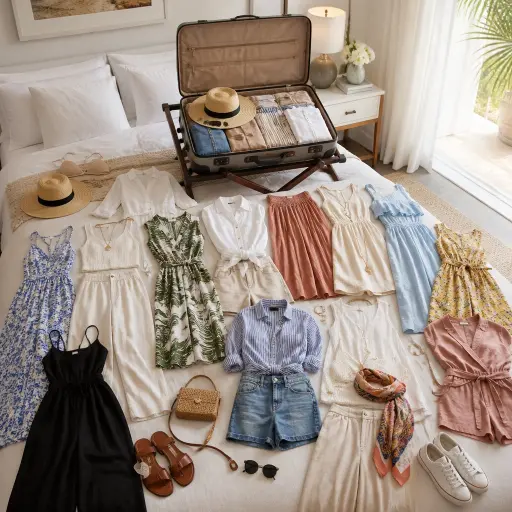 15 Effortless Vacation Outfits for Your Next Getaway 2 15 Effortless Vacation Outfits for Your Next Getaway