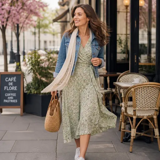 Spring Florals and Breezy Layers