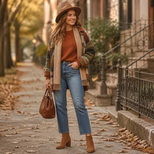 Autumnal Hues and Cozy Knits