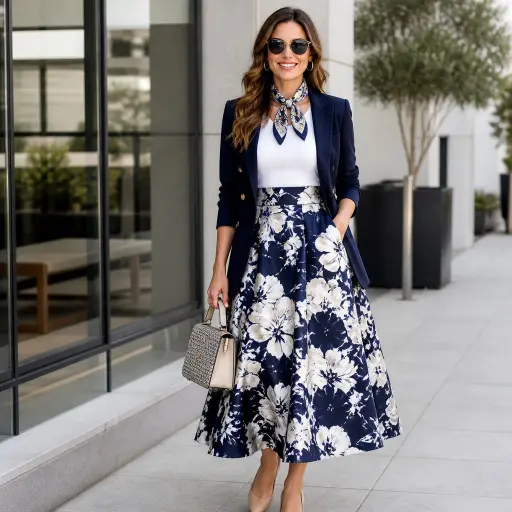 Combining Prints With Solids