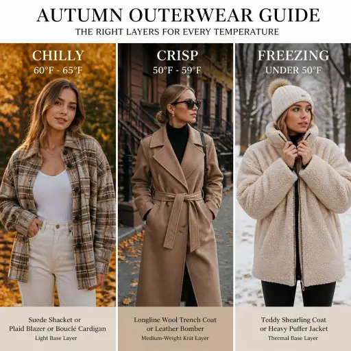 The Autumn Outwear Matrix: Matching Jackets to the Temperature