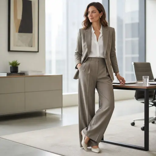 The Structural Principles of a Modern Work Capsule Wardrobe