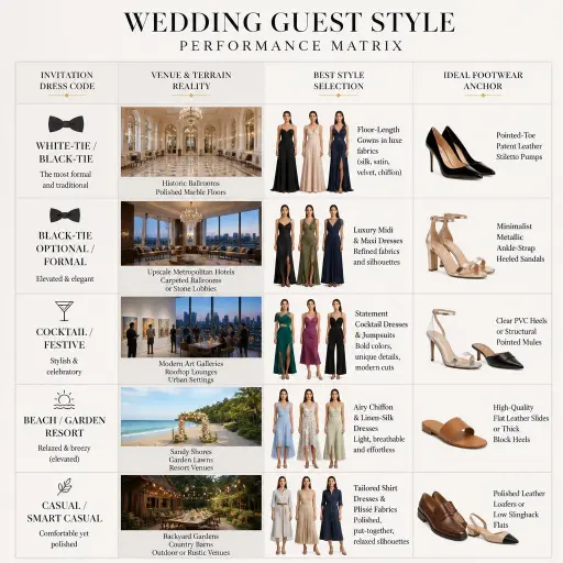 Wedding Venue Performance Matrix: Calibrating Your Look