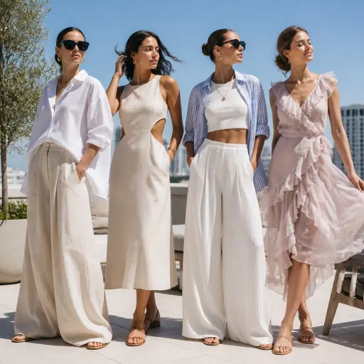 1. High-Summer Sun (Rooftop & Patio Settings)