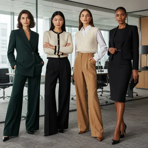 4. The Executive Presence (Modern Corporate Office Wear)