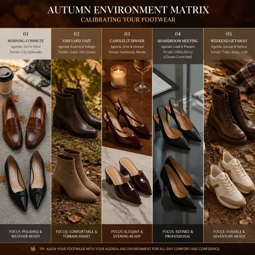 Autumn Environment Matrix: Calibrating Your Footwear