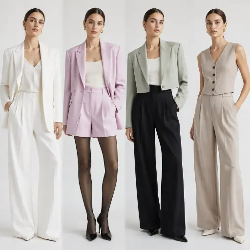 1. The Modern Tailored Suit (Sharp & Authoritative)