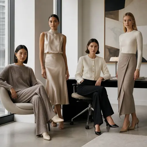 3. The Contemporary Coordinate Set (Effortless Luxury)