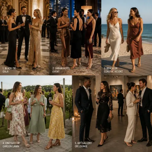 Celebration Matrix: Outfits Calibrated to the Venue
