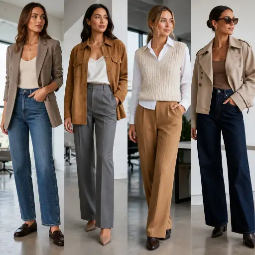 3. The Business Casual Baseline (Polished Everyday)