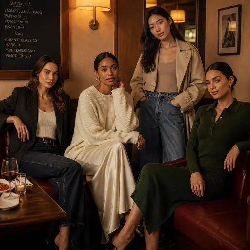3. The Cozy Casual Bistro (Effortless Everyday Luxury)