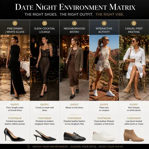 Date Night Environment Matrix: Calibrating Your Footwear