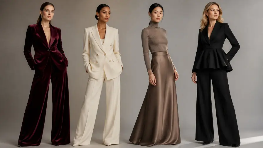 Smart and Elegant Winter Occasion Wear Looks for High-End Events 7 4. The Modern Tailored Alternative (Suits & Separates)