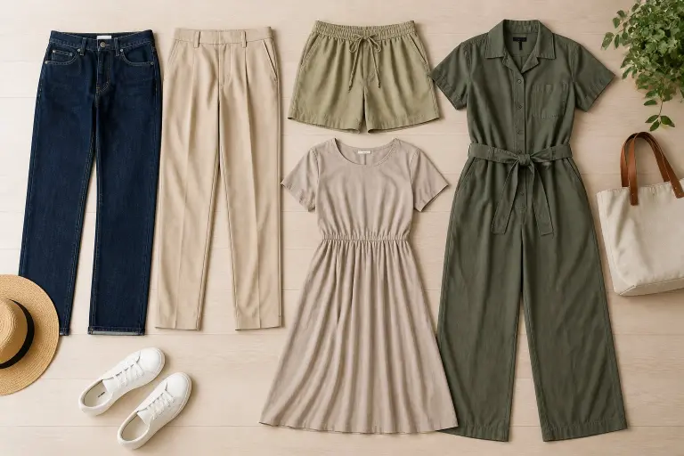 Bottoms and One-Piece Outfits
