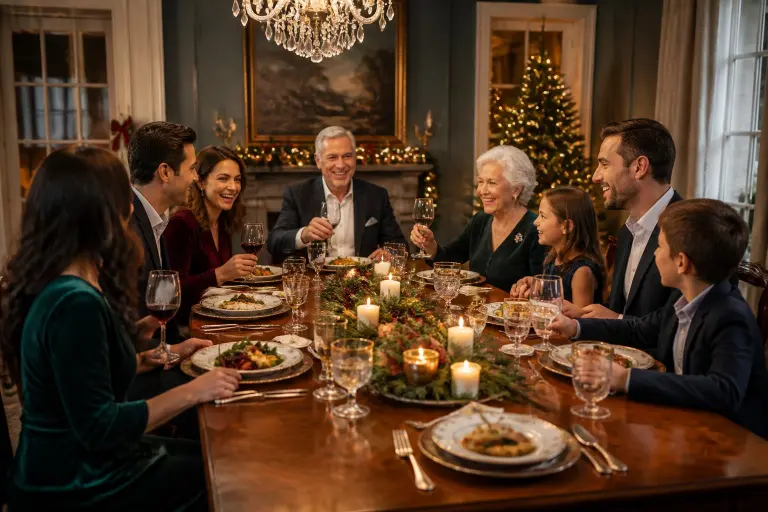 Formal Dinner Parties and Multi-Generational Affairs
