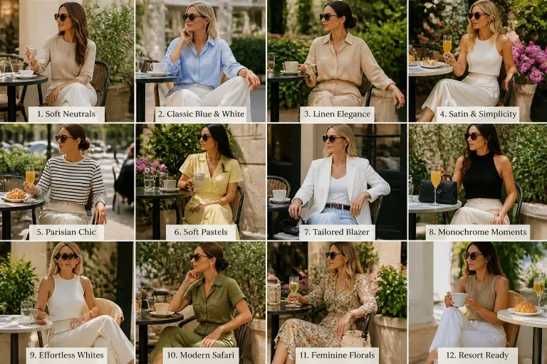 12 Classy and Timeless Weekend Brunch Look Styles for Women